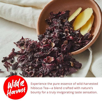 Akshit 50 Hibiscus Tea Bags – Natural Hibiscus Tea - Stress Relieving & Energy Tea
