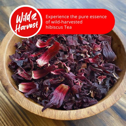 Akshit 50 Hibiscus Tea Bags – Natural Hibiscus Tea - Stress Relieving & Energy Tea