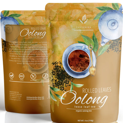 Oolong Tea, Medium-Caffeine - Traditional Chinese - Organic & Kosher
