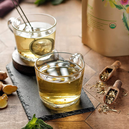 Detox Tea, Ayurvedic Cleanse with Dandelion & Lemongrass | Organic