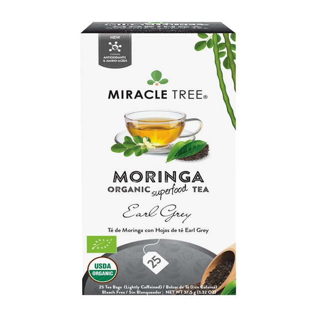 Organic Moringa Tea, Earl Grey - Miracle Tree