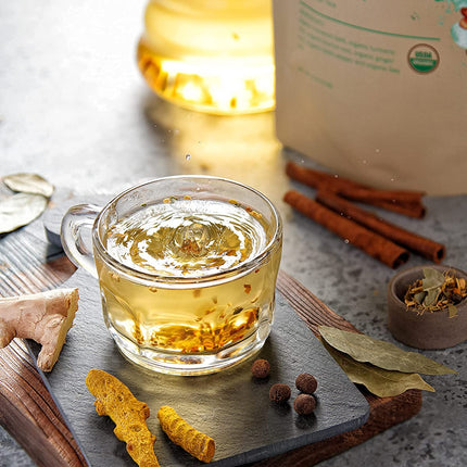 Decongest Tea, Respiratory Comfort | Turmeric Ginger Blend | Organic
