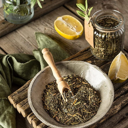 Lemon Spearmint Tea, Refreshing Herbal Blend - Organic & Kosher