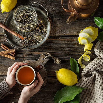 Green Rooibos Black Tea, Citrus Blend - Organic & Kosher