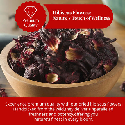 Akshit 50 Hibiscus Tea Bags – Natural Hibiscus Tea - Stress Relieving & Energy Tea