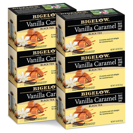 6 boxes of Vanilla Caramel Tea