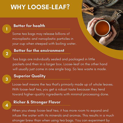 Green Rooibos Black Tea, Citrus Blend - Organic & Kosher