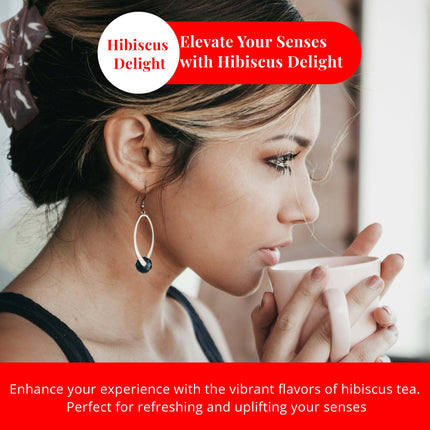 Akshit 50 Hibiscus Tea Bags – Natural Hibiscus Tea - Stress Relieving & Energy Tea